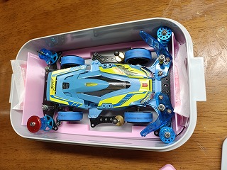 ケースにミニ四駆を入れてみる2